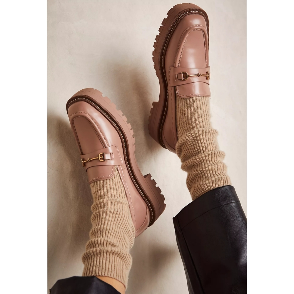 Sam Edelman Laurs Lug Sole Loafers Size 7.5
